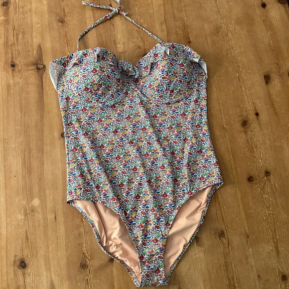 J. Crew Swim Jcrew Liberty Fabric Bathing Suit Poshmark